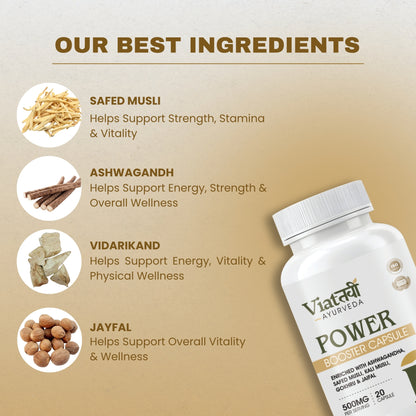 Power Booster Capsules For Men
